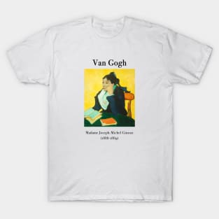 Van Gogh painting - Madame Joseph-Michel Ginoux T-Shirt